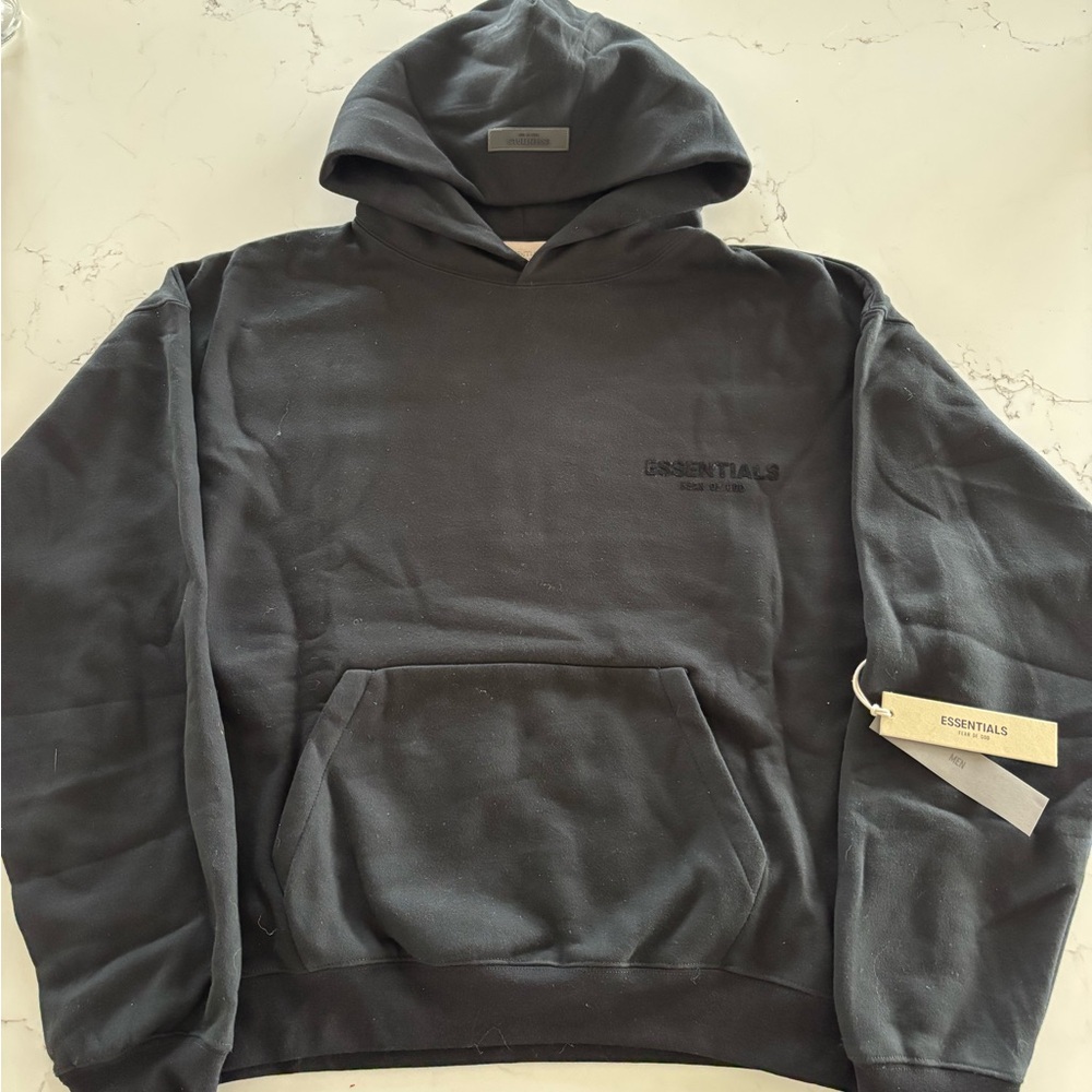 ESSENTIALS Fear Of God Pullover Hoodie ‘Stretch Limo’